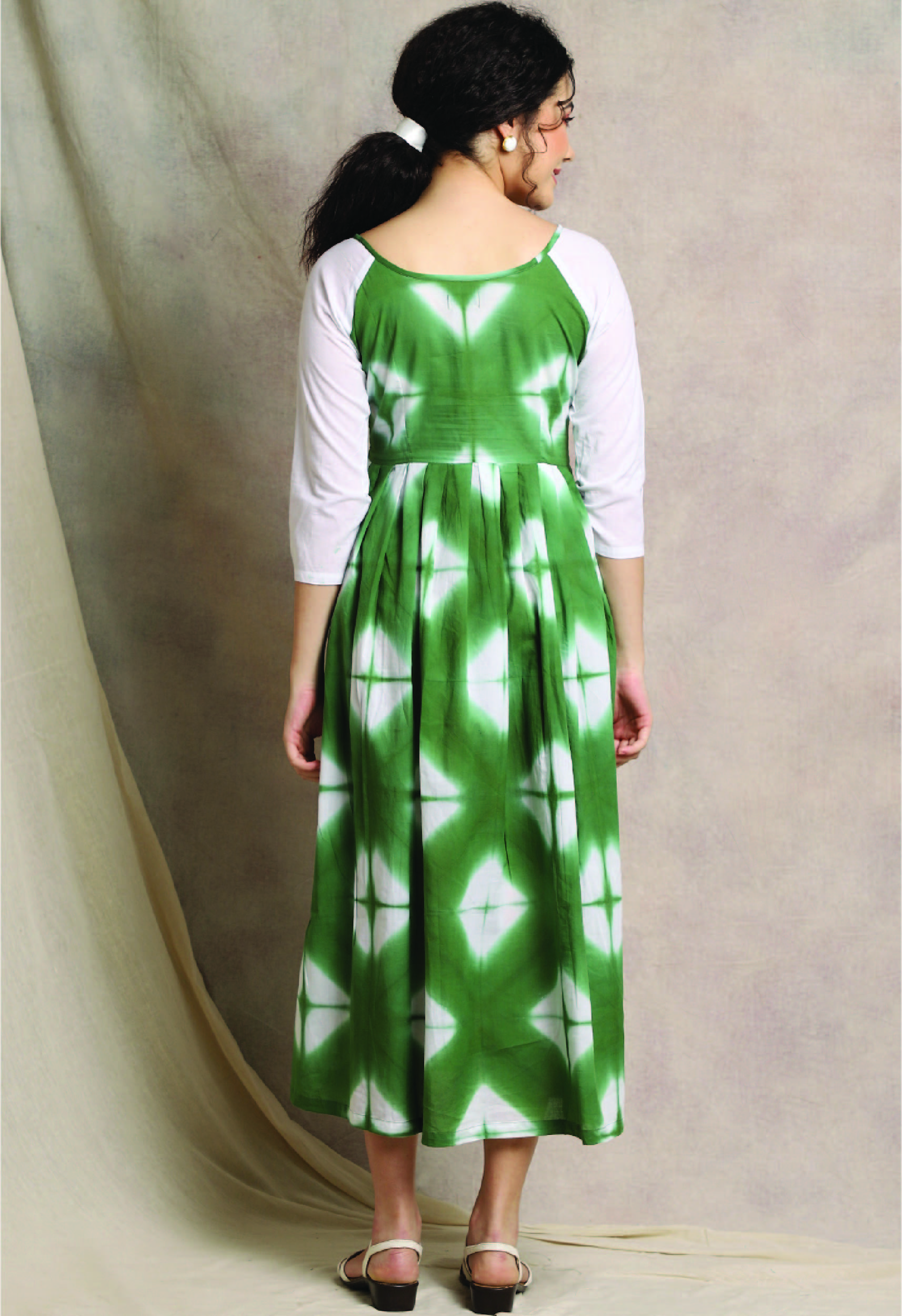 Tiedye raglan dress by Jaipuri Jazz The Secret Label