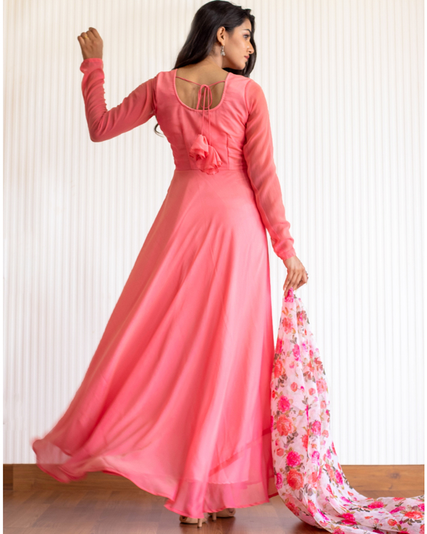 maxi with dupatta