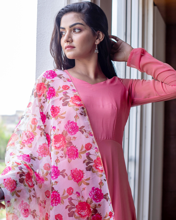 maxi with dupatta