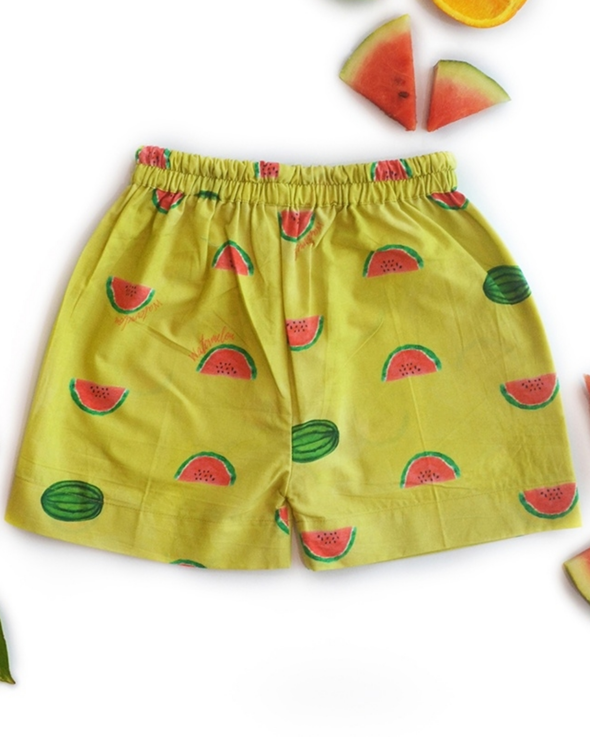 Watermelon splash casual shorts by Miko Lolo The Secret Label