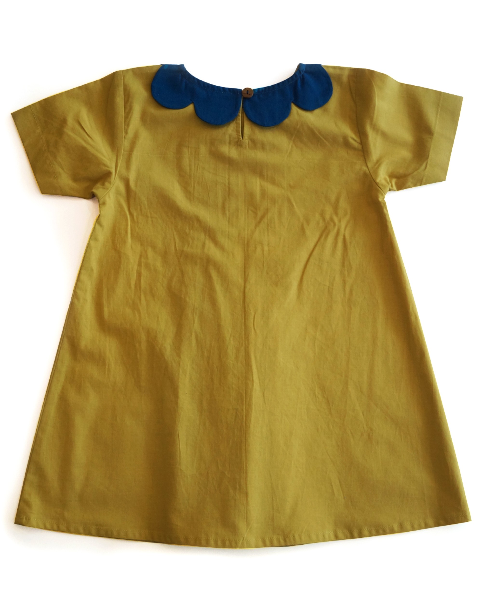 Mustard yellow pleated dress by Miko Lolo The Secret Label