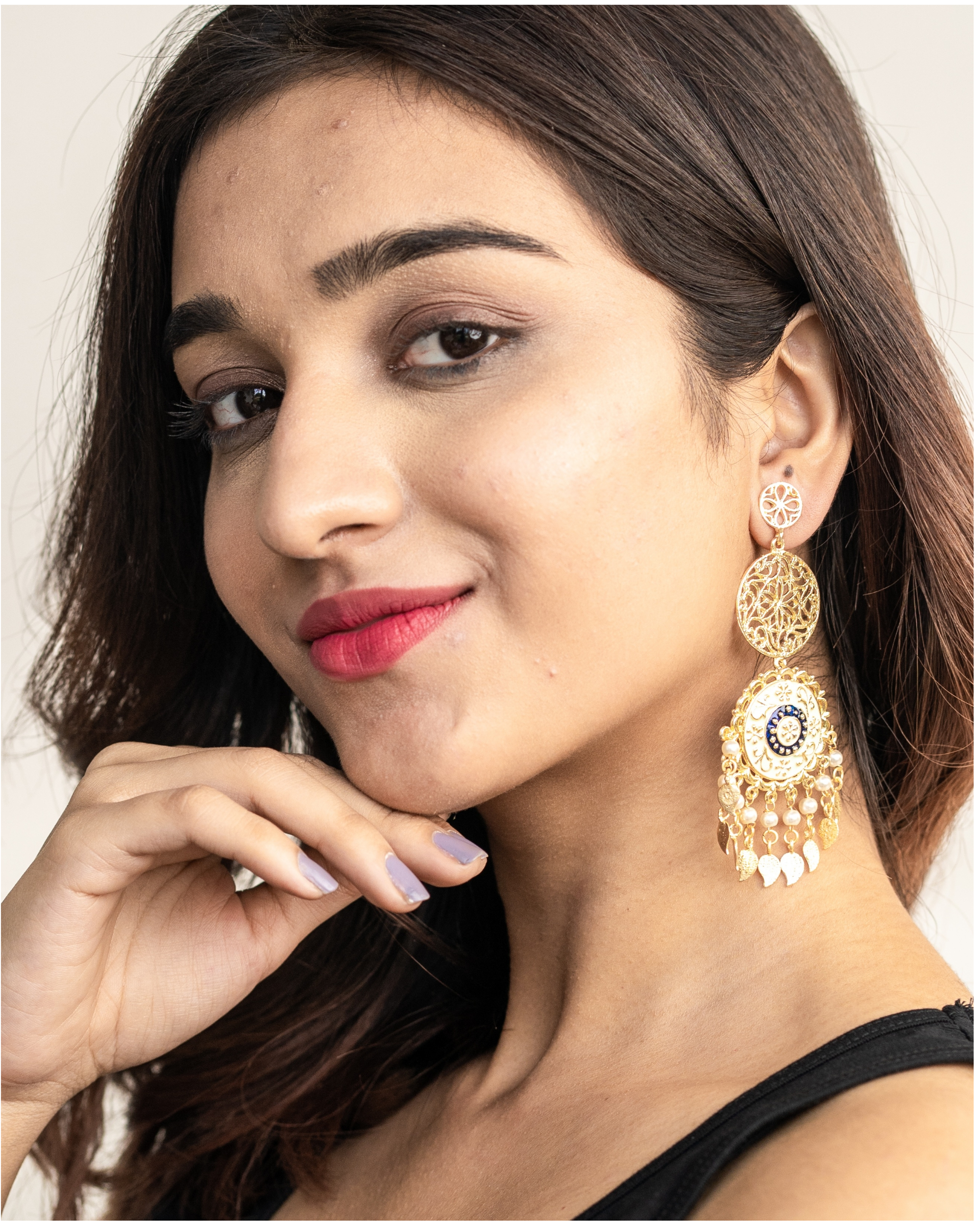 Buy Geralin Gioielli Women S Earrings Black Silver Dreamcatcher Dream  Catcher Indian Vintage Online at desertcartINDIA