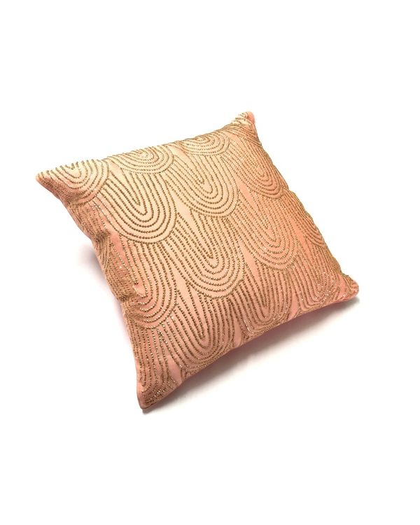 Nebula pink cushion cover 1