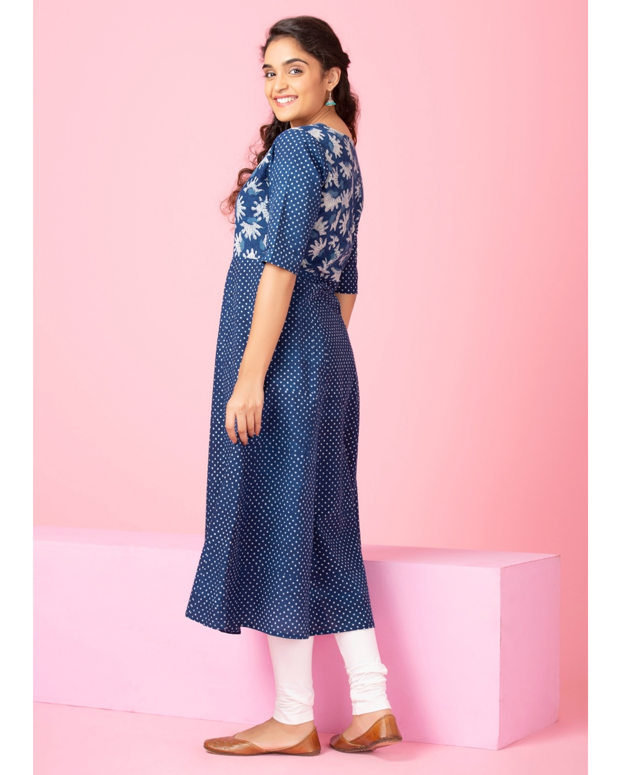 polka dots kurta online