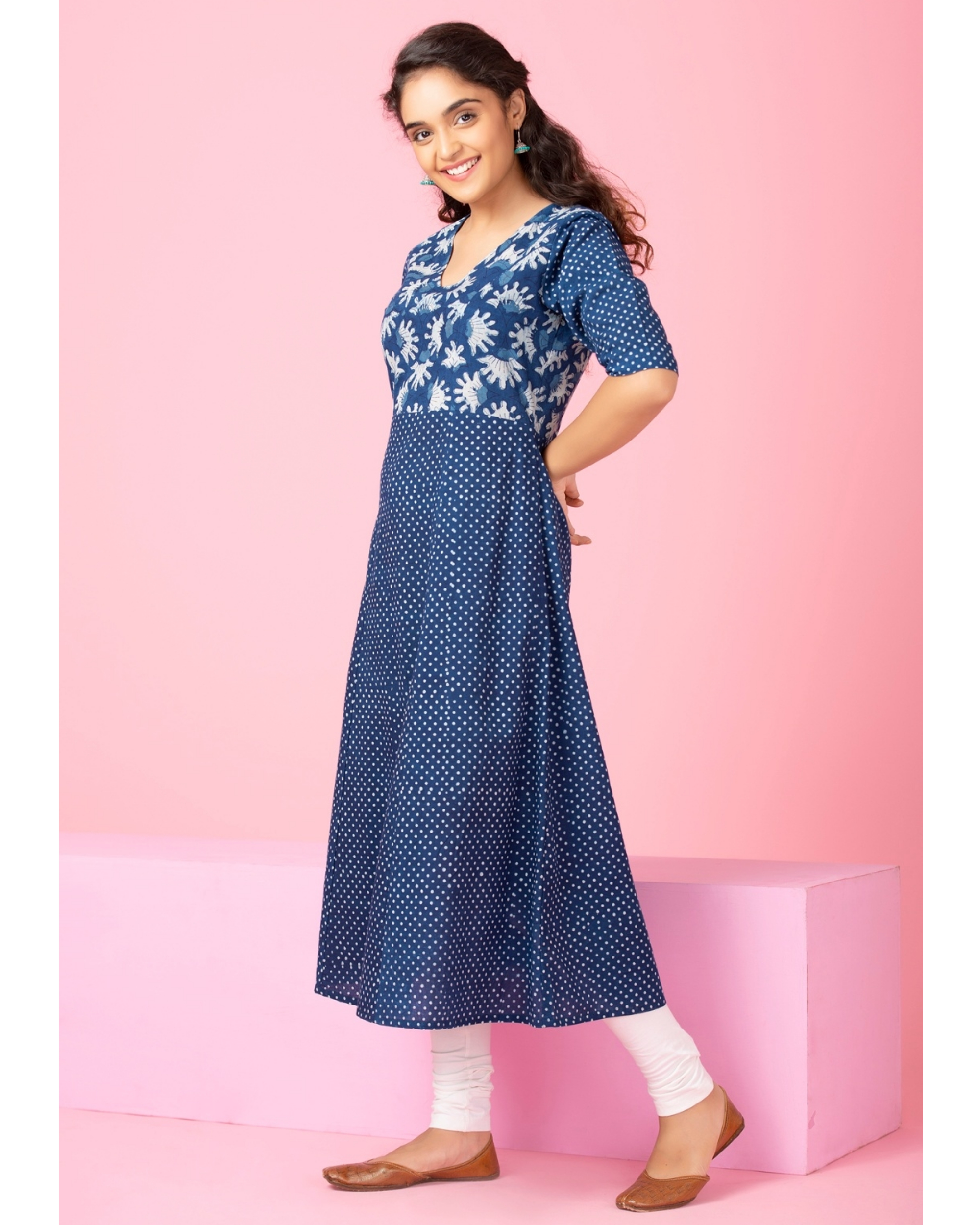 polka dots kurta online