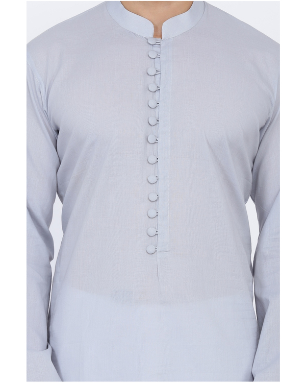 Cloud grey kurta 2