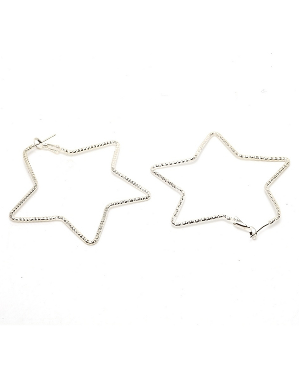 Star loop earrings 1