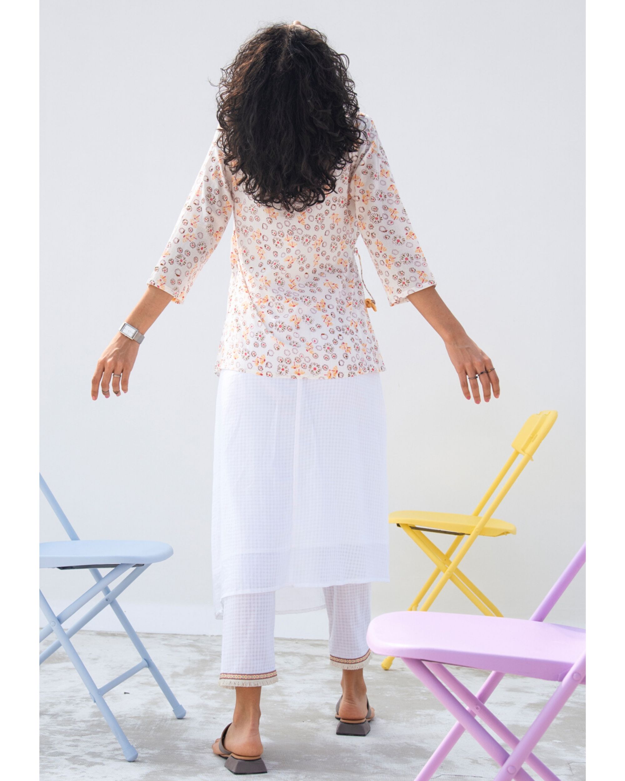 shrug kurta set