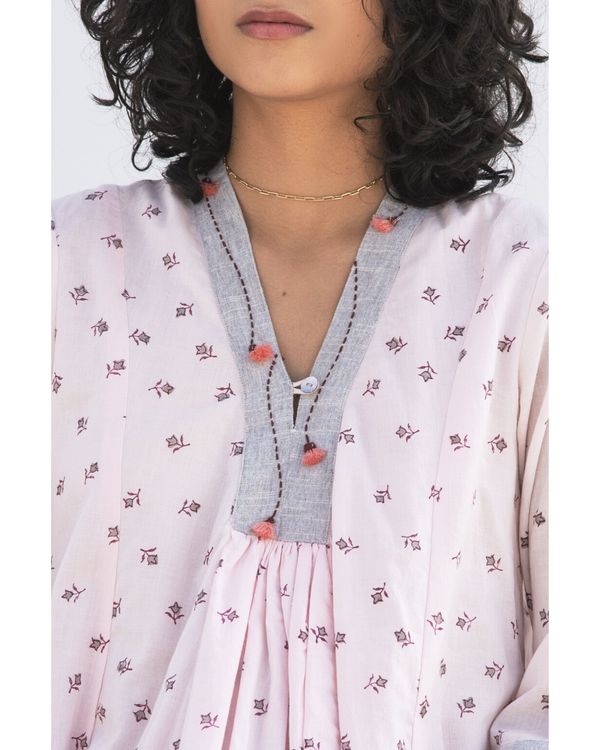 Rock rose floral printed kurta 3