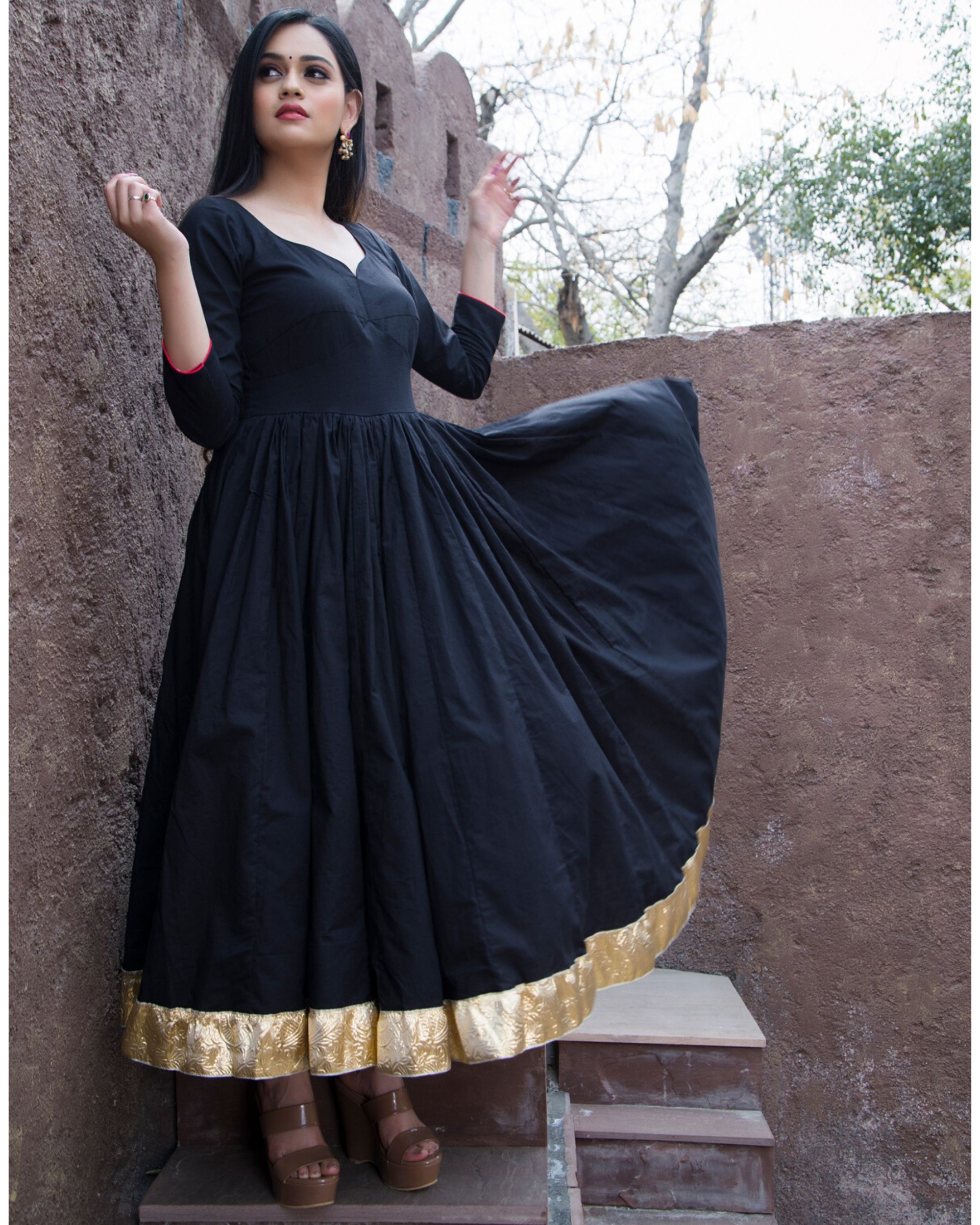 maxi with dupatta