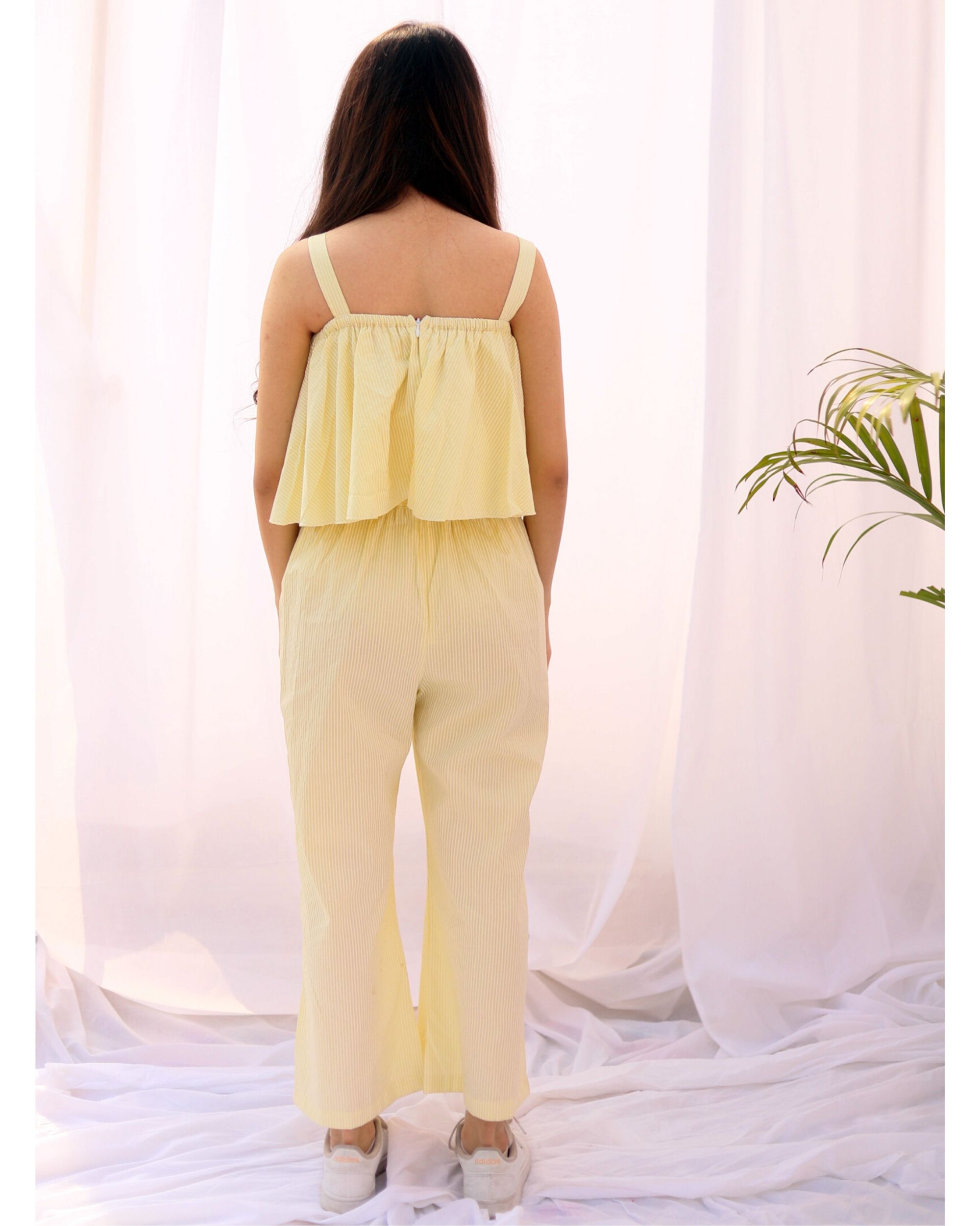 frilled jumpsuit