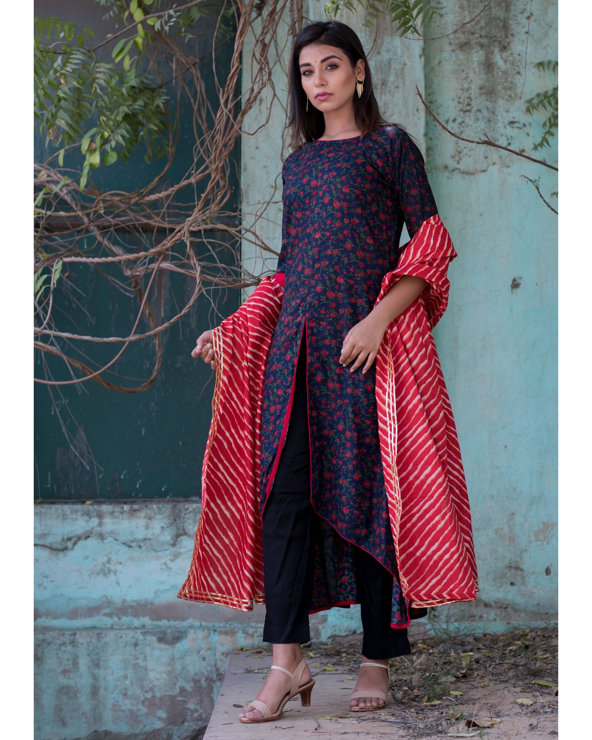 asymmetrical kurti