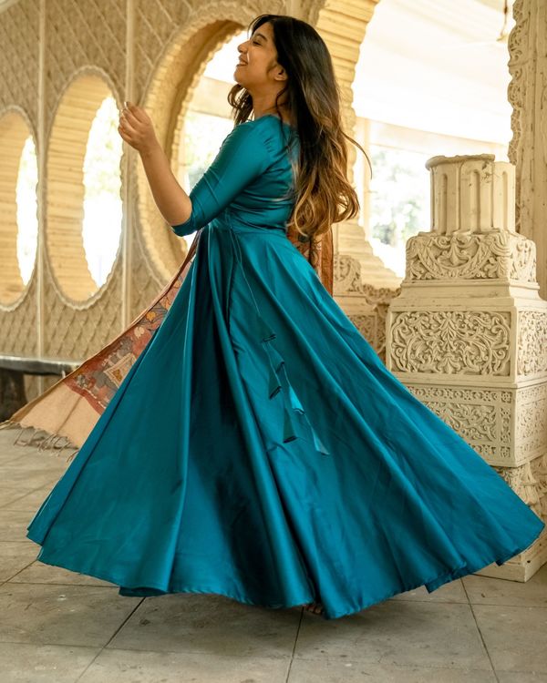 silk gown design 2021
