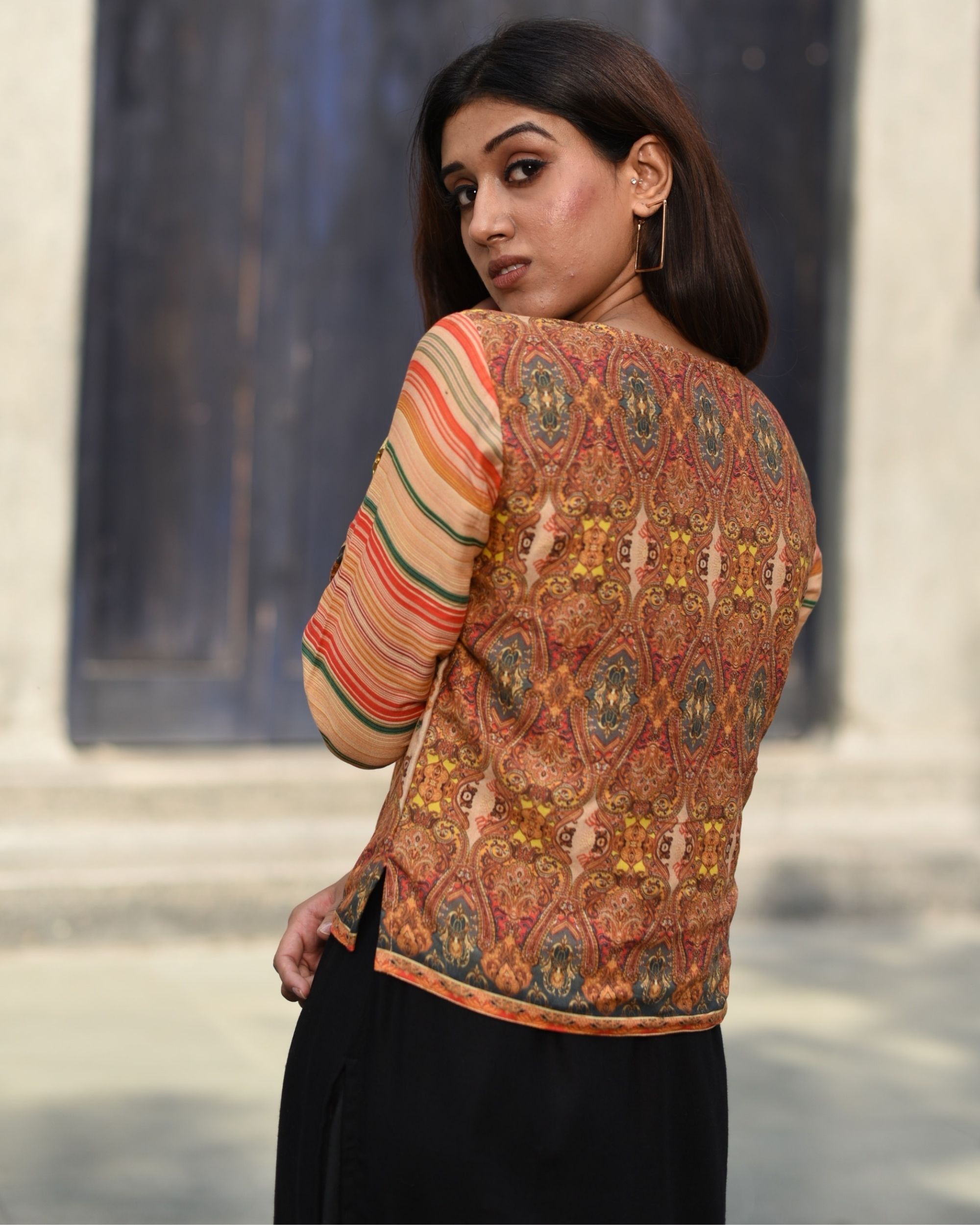 shrug kurta set