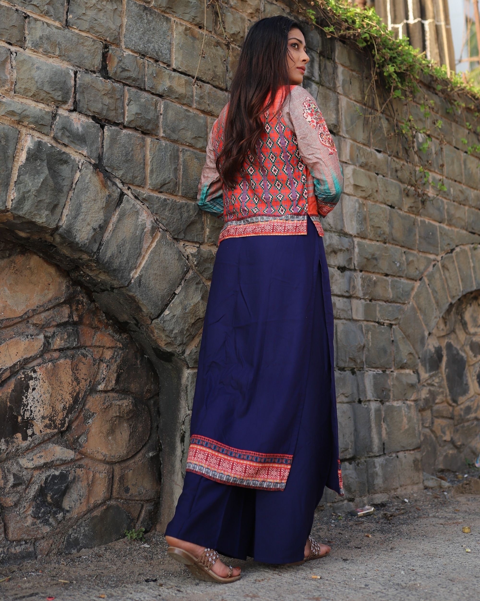 shrug kurta set