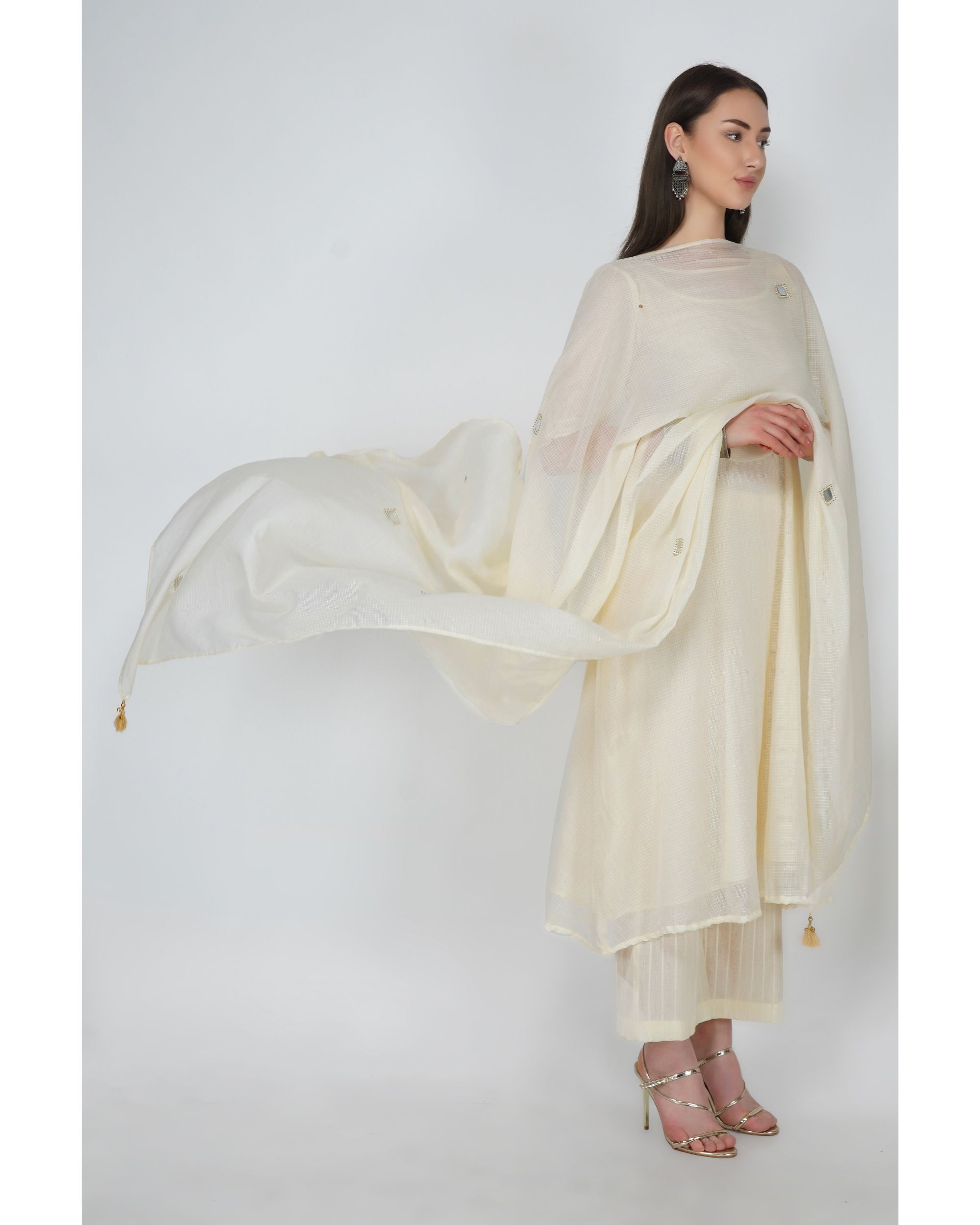 Off white shop cotton dupatta