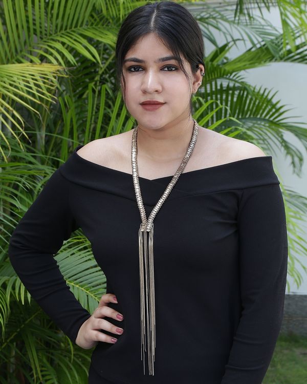 Metal chain necklace 1