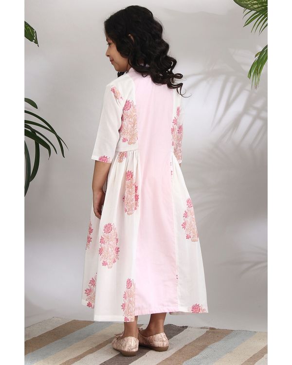Panelled kantha dress 1