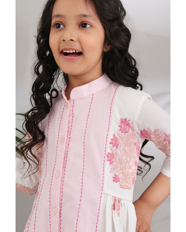 Panelled kantha dress 2