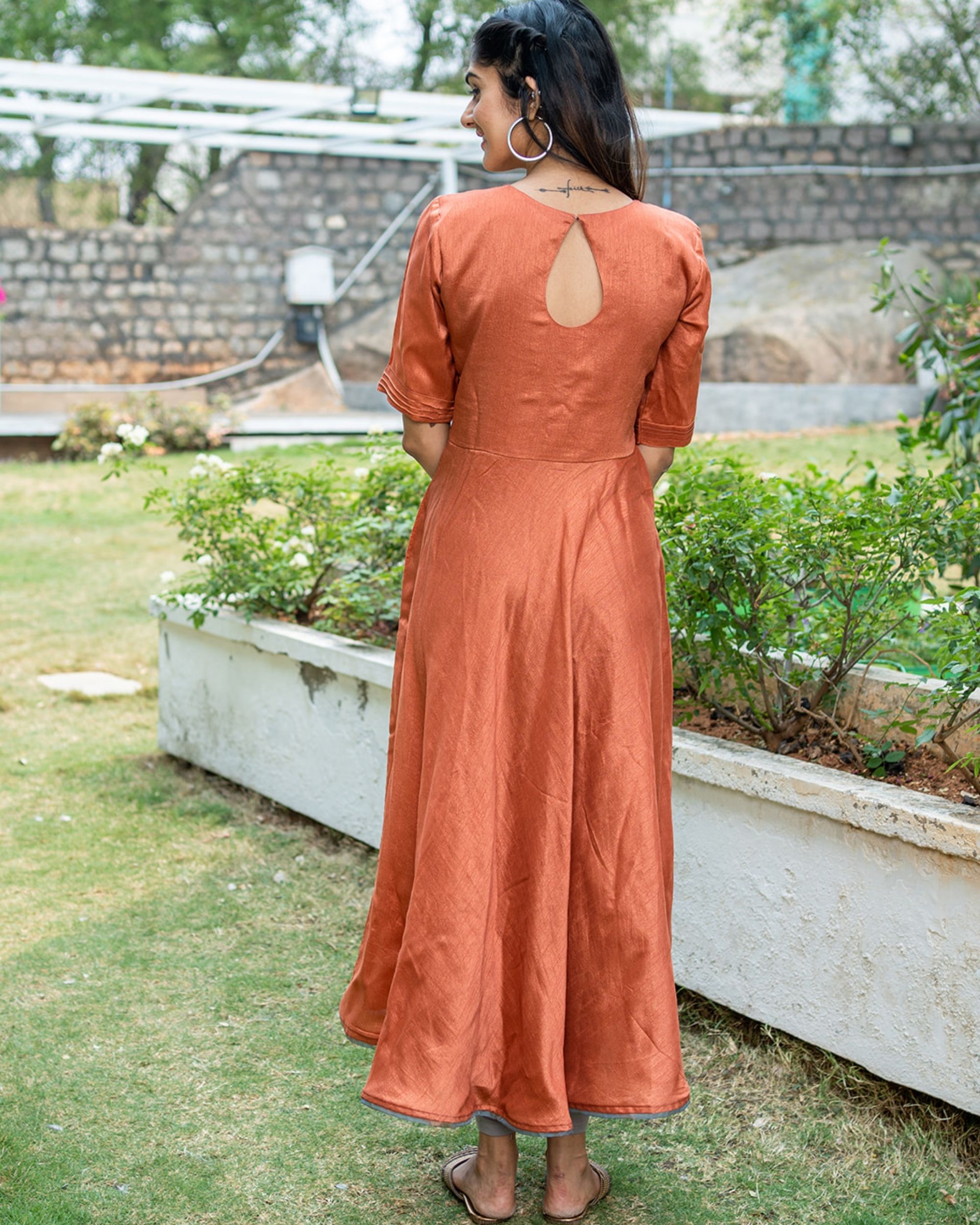 Casual Anarkali umbrella Maxi Dress at Rs 495/piece in Bhopal | ID:  2849955087962