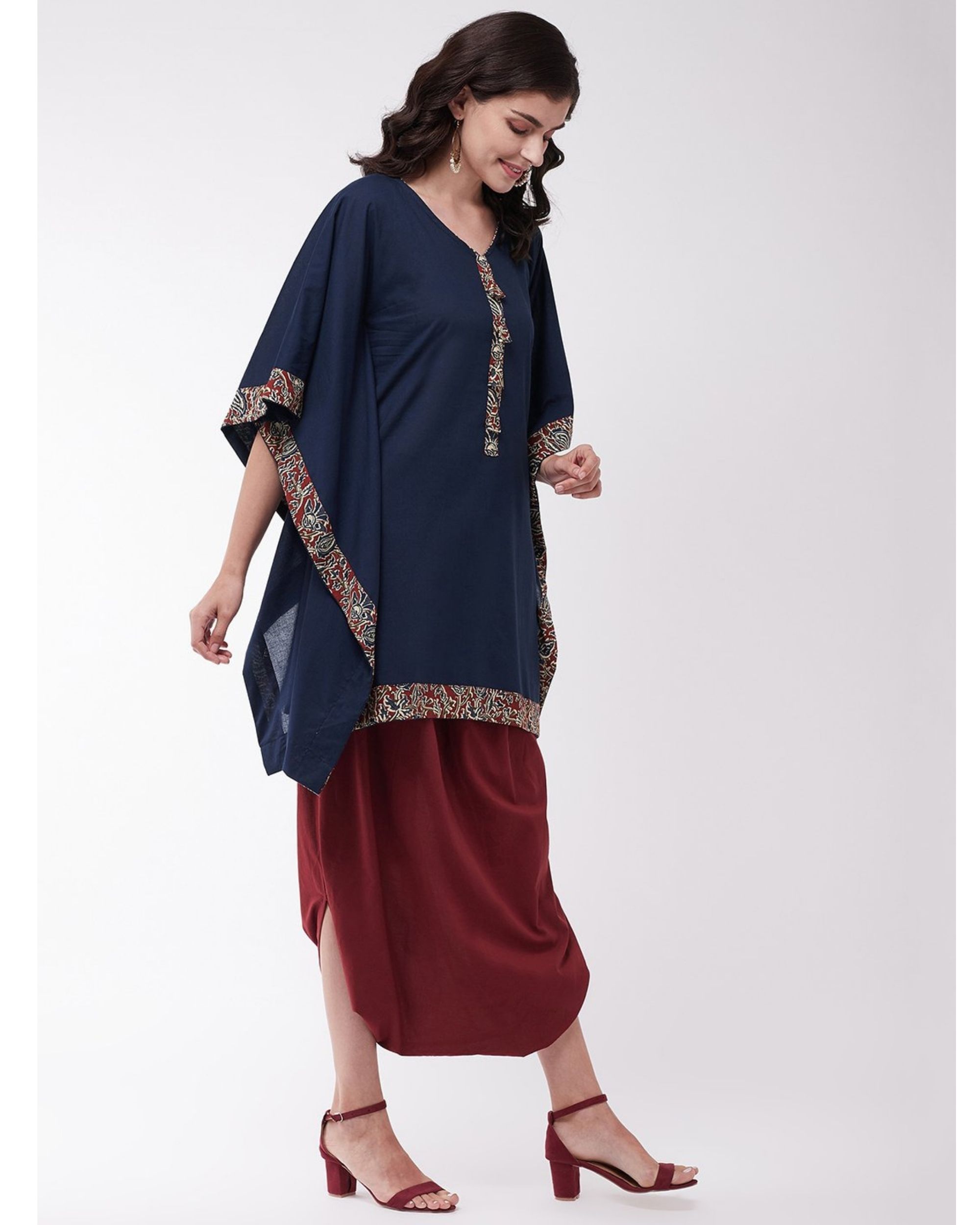 cowl caftan