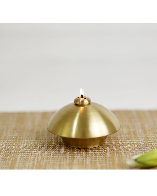 Sanchi brass oil lamp 1