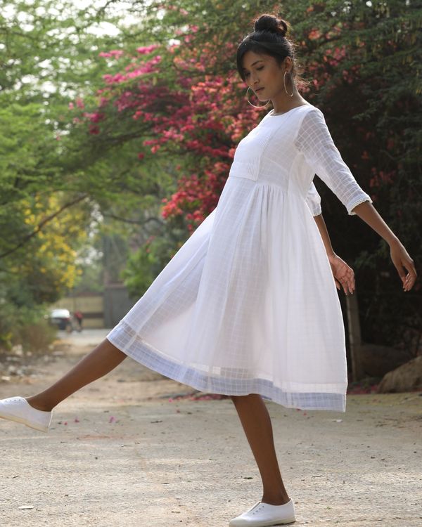 White cotton dress 2