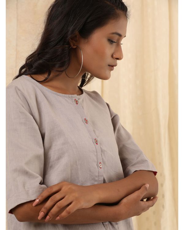 Grey kurta 3