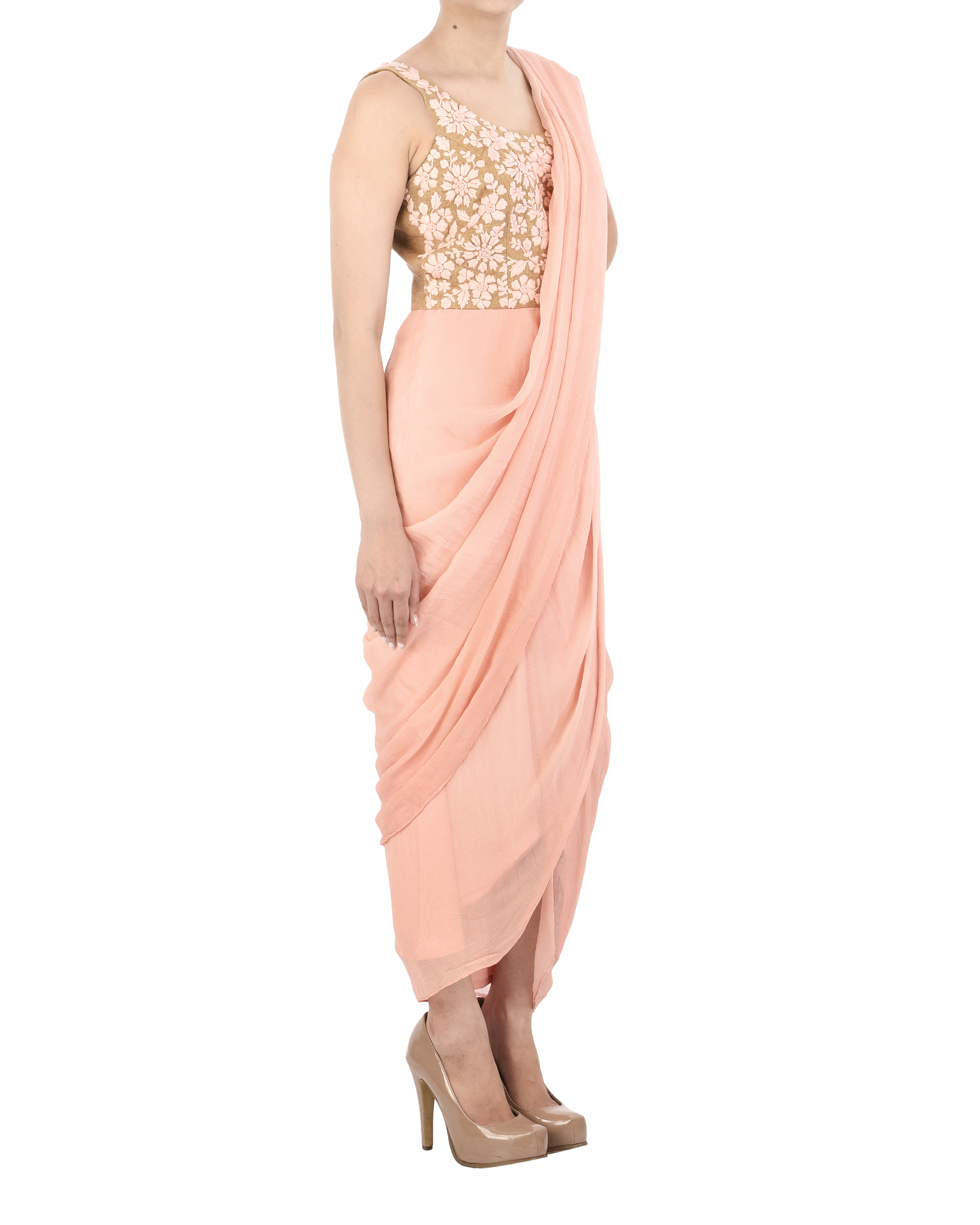 dhoti dress with dupatta