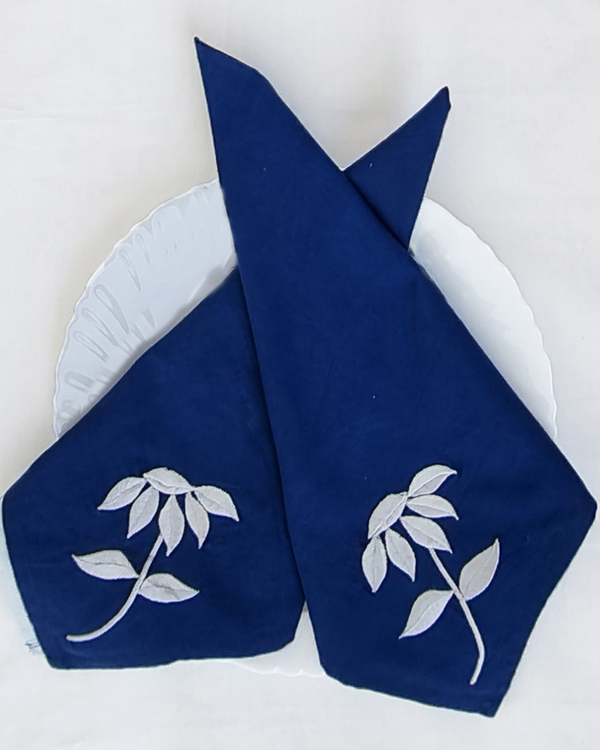 Indigo ombre napkins - set of two 1