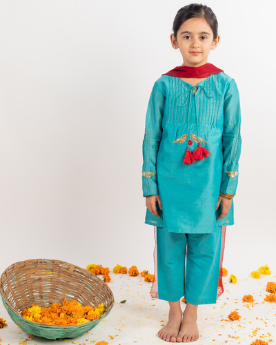 Honeylove, Babydoll-Style Kurta & Gharara Pants, Pakistani Nikkah outfit  Sugar Land