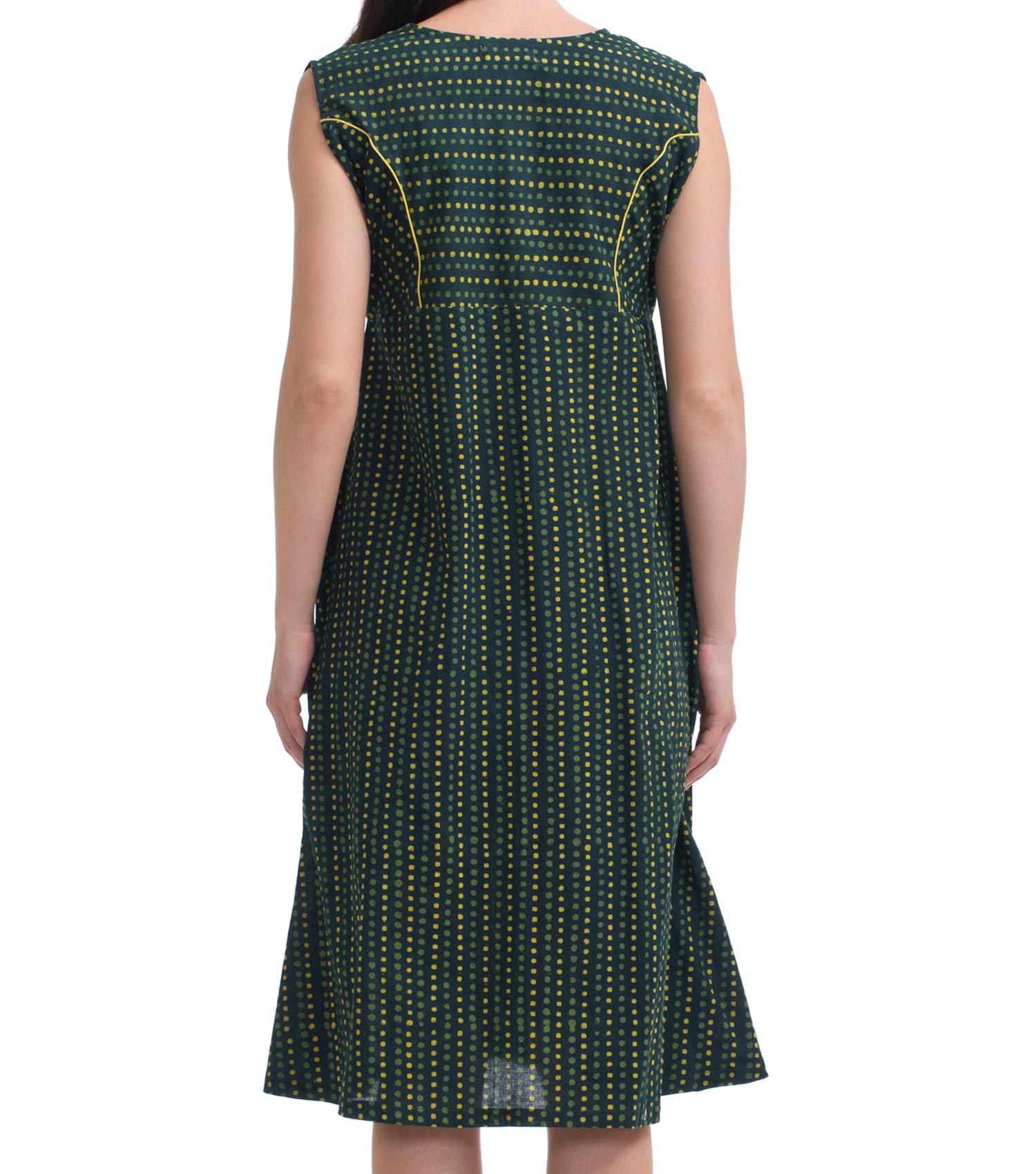 Dark green dress by D'ART STUDIO The Secret Label