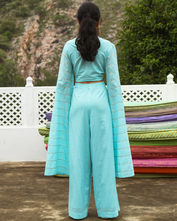 Sky blue co-ord set - set of two 1