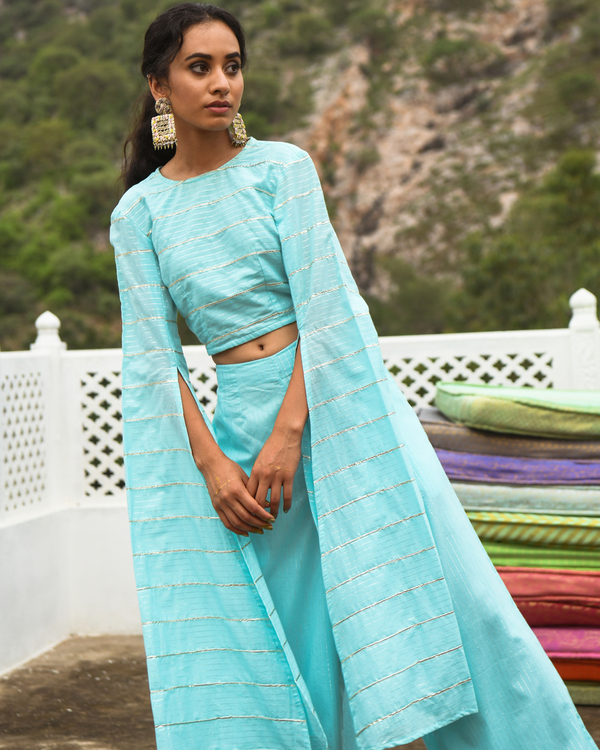Sky blue co-ord set - set of two 2