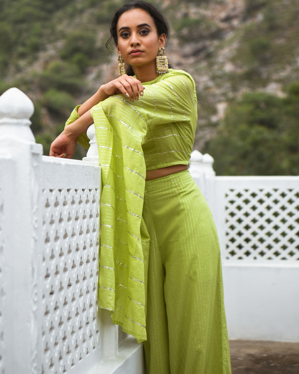 Grassy green co-ord set - set of two 1
