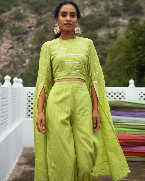 Grassy green co-ord set - set of two 3