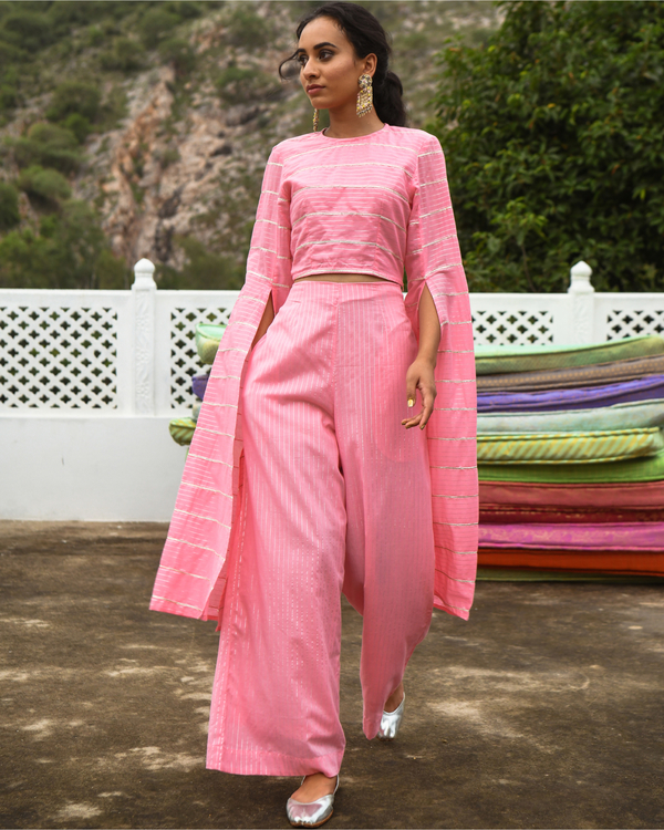 Baby pink co-ord set - set of two 3