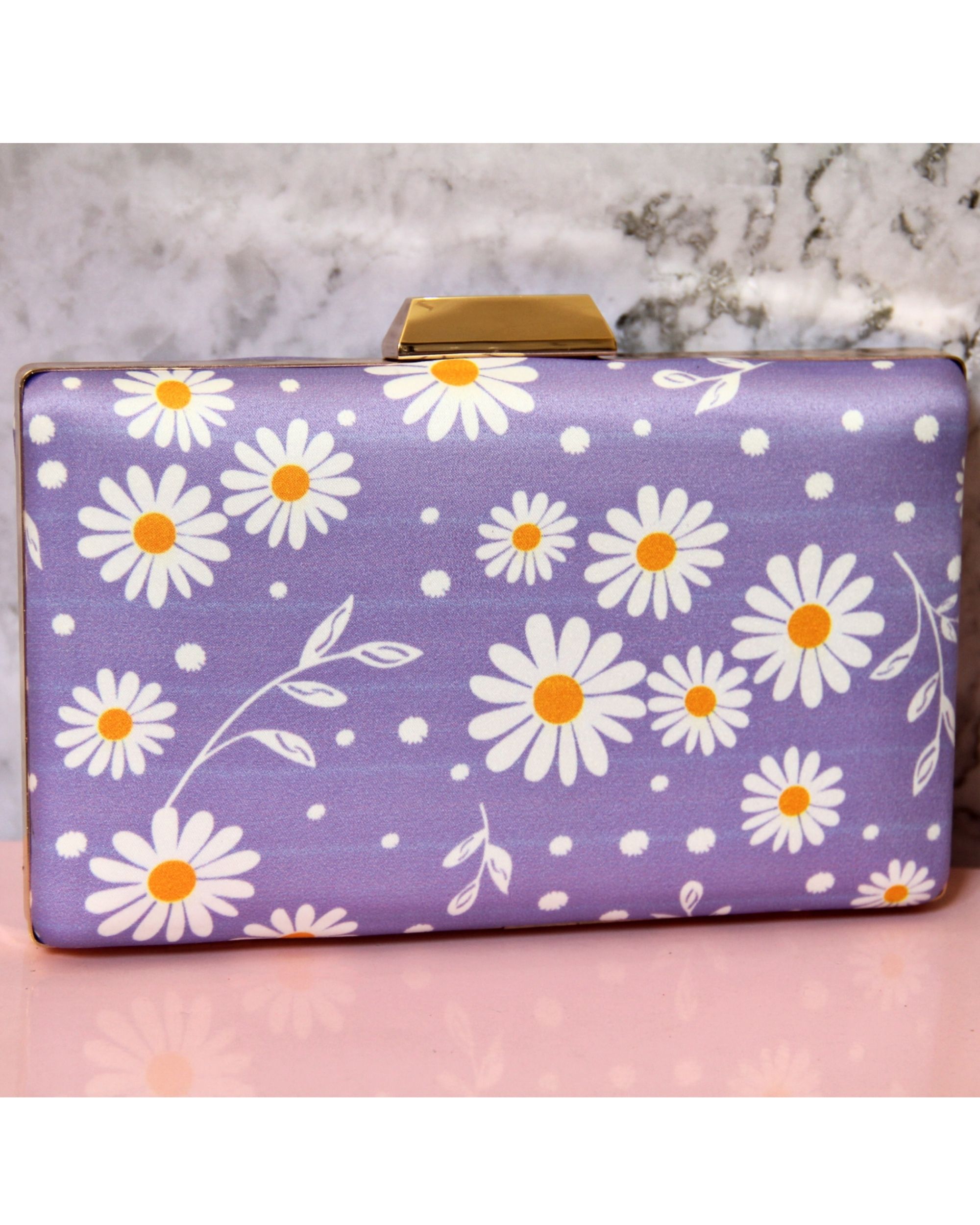 Floral Crystal Clutch Purse | Little Luxuries Designs