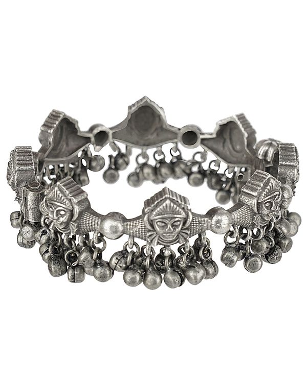 Ghunghroo pattern brass bangle 2