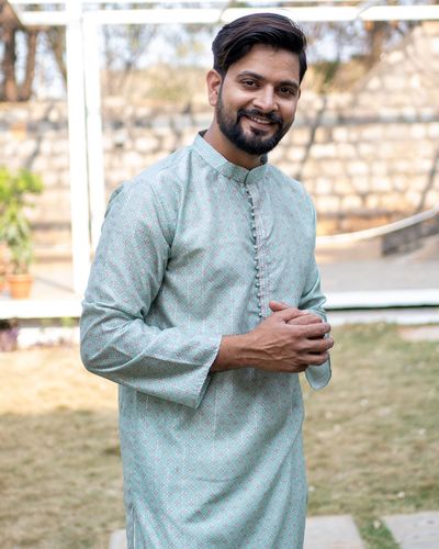 Checkered Watercolour Print Brushed Twill Shirt – Softsens Baby India