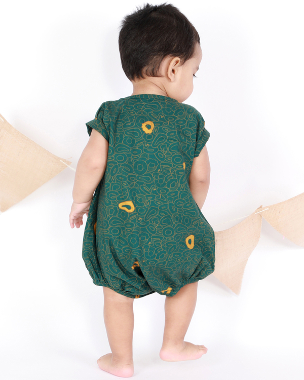 Teal floater unisex onesie 1