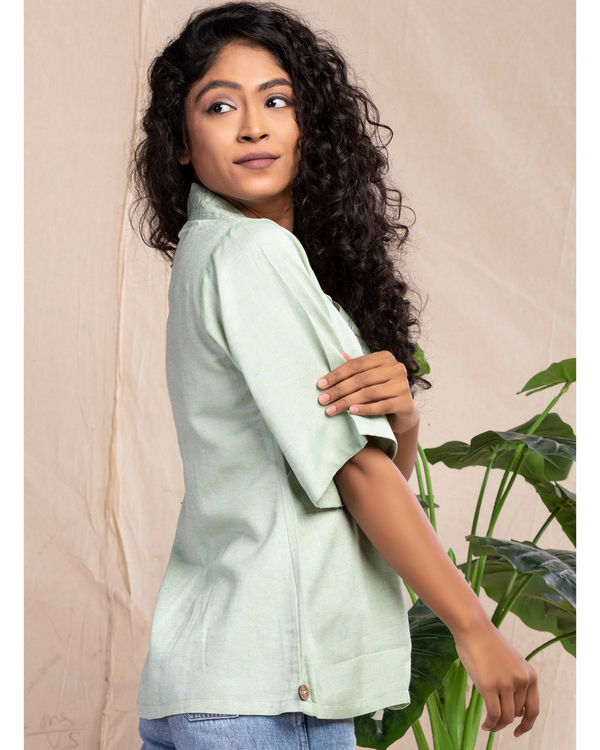 Pastel green top by Sugandh The Secret Label