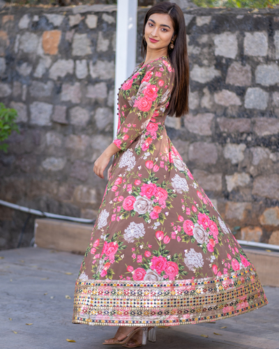 Indian Long Frock  Etsy