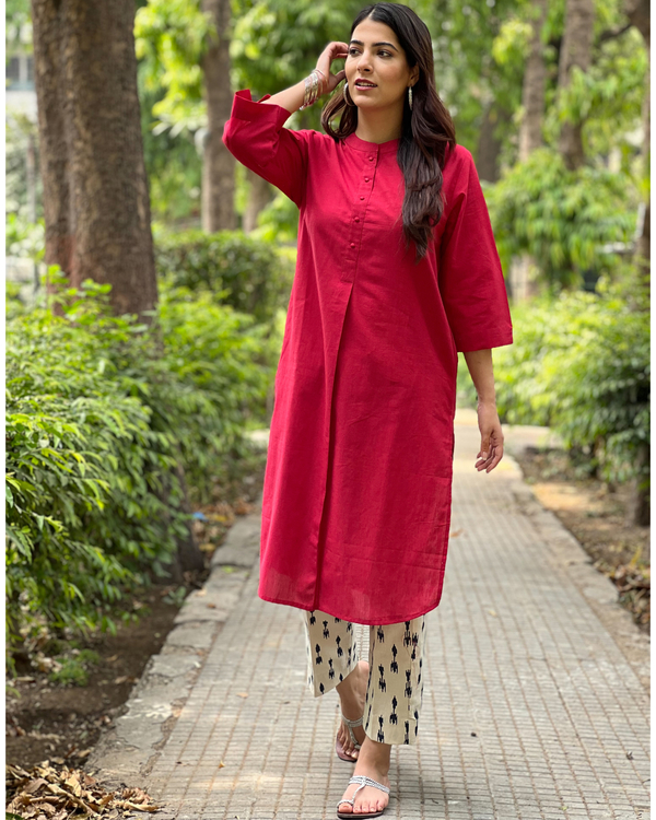 Mangalgiri cotton kurta set - set of two by The Hemming Bird | The ...