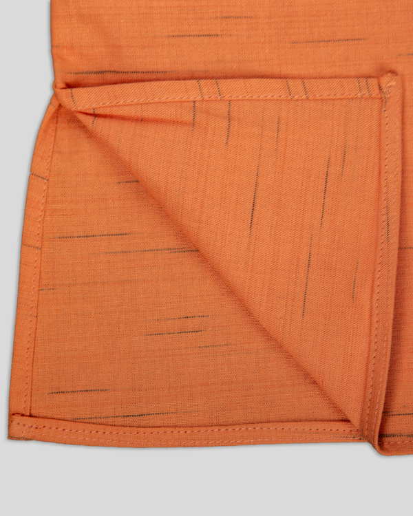 Orange kurta pyjama set - set of two 1