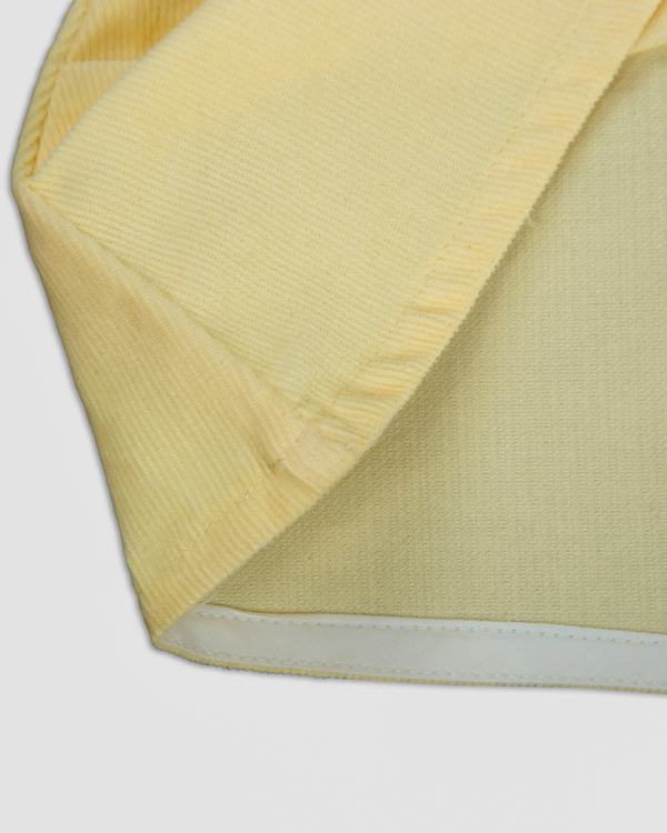 Yellow corduroy dress 1