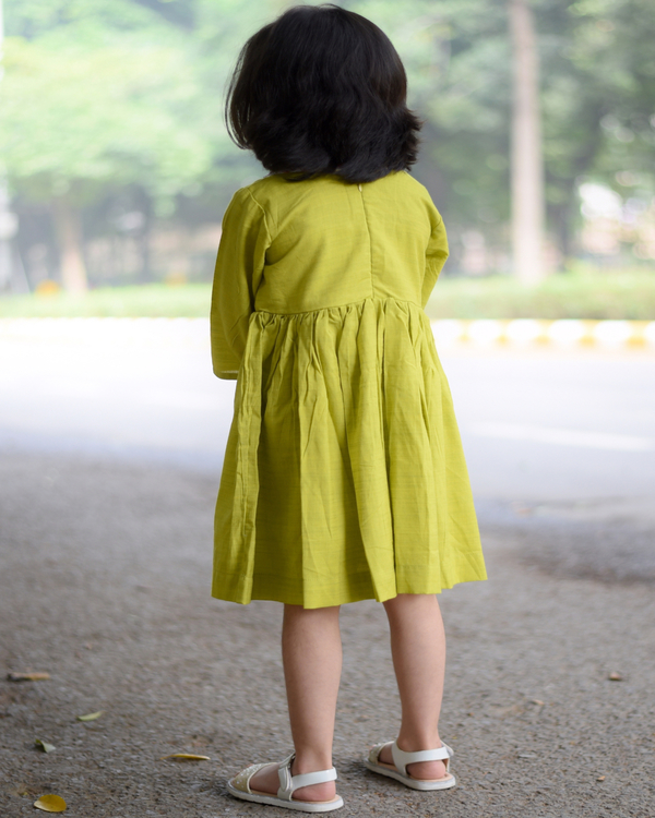 Lush green dress 1
