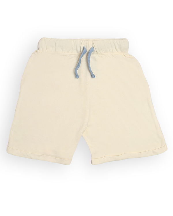 Off white casual solid shorts 1