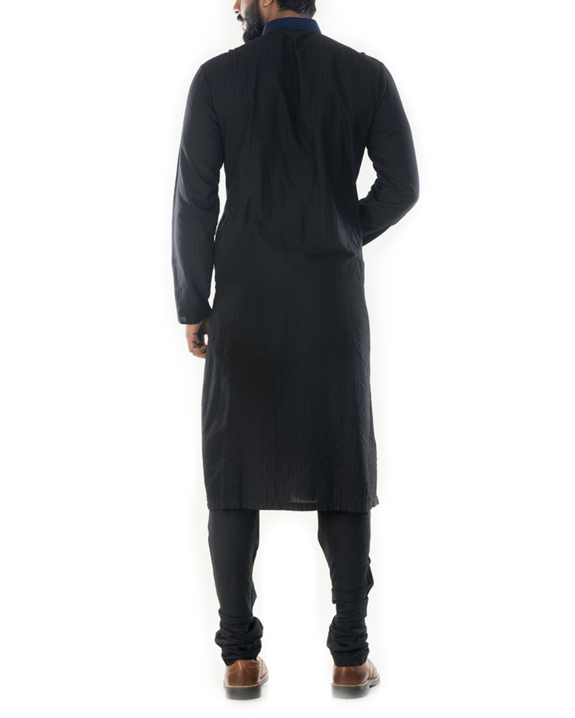 black velvet kurta designs