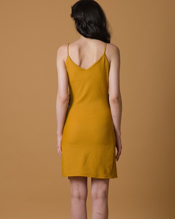 Wrap and tie dress by Why So Blue | The Secret Label